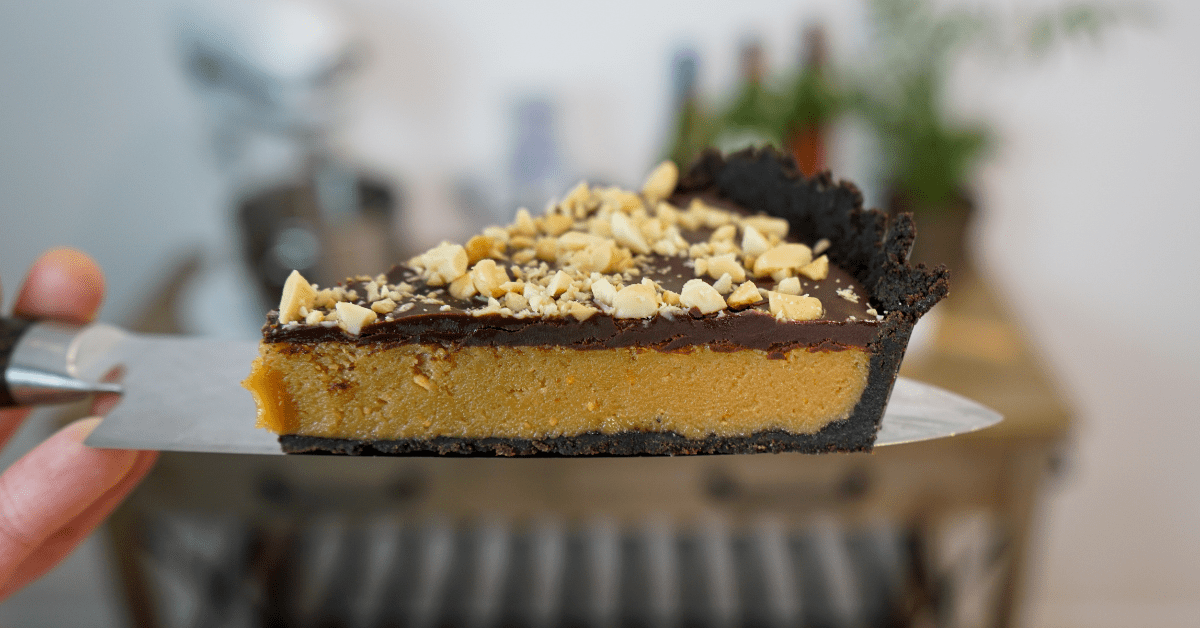 Salted Caramel Peanut Butter Tart