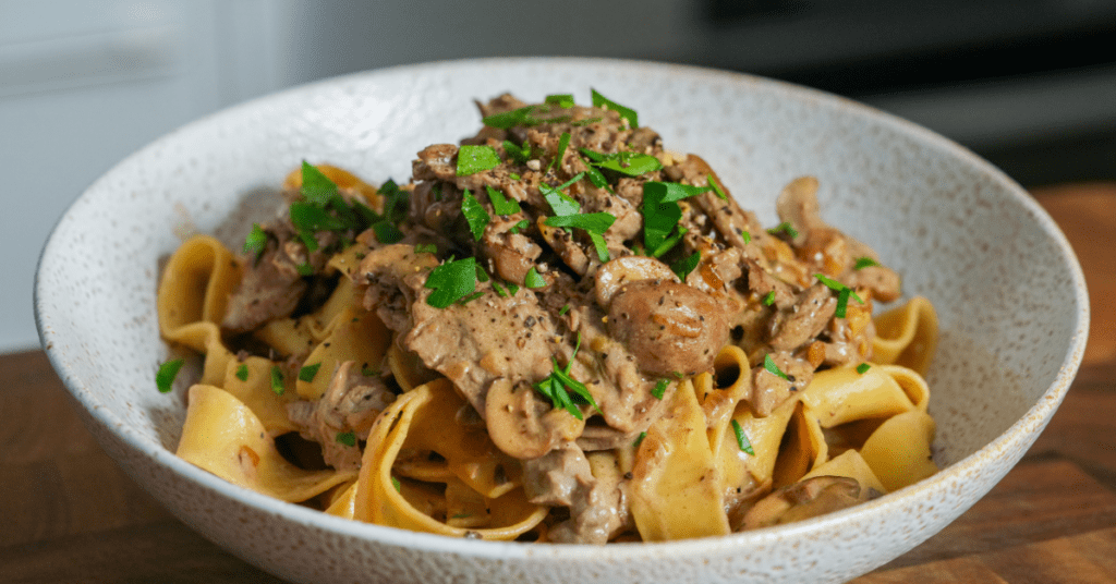 Beef Stroganoff Website