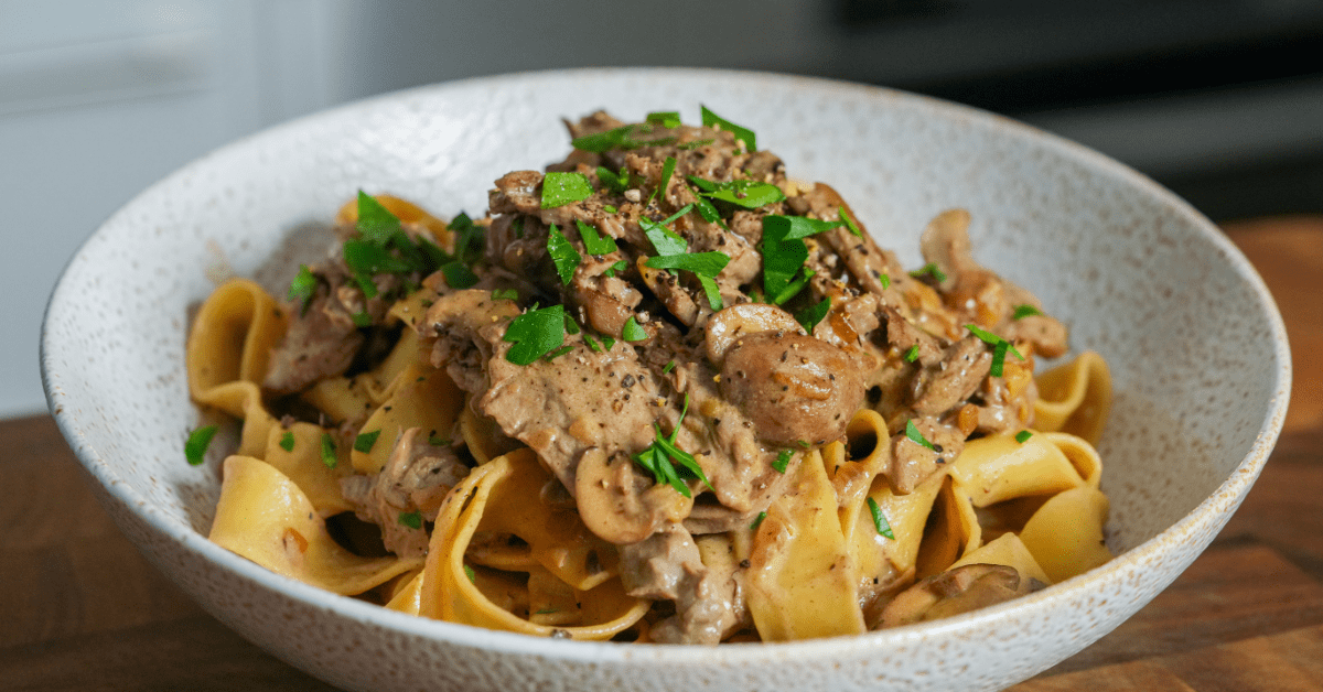 Beef Stroganoff