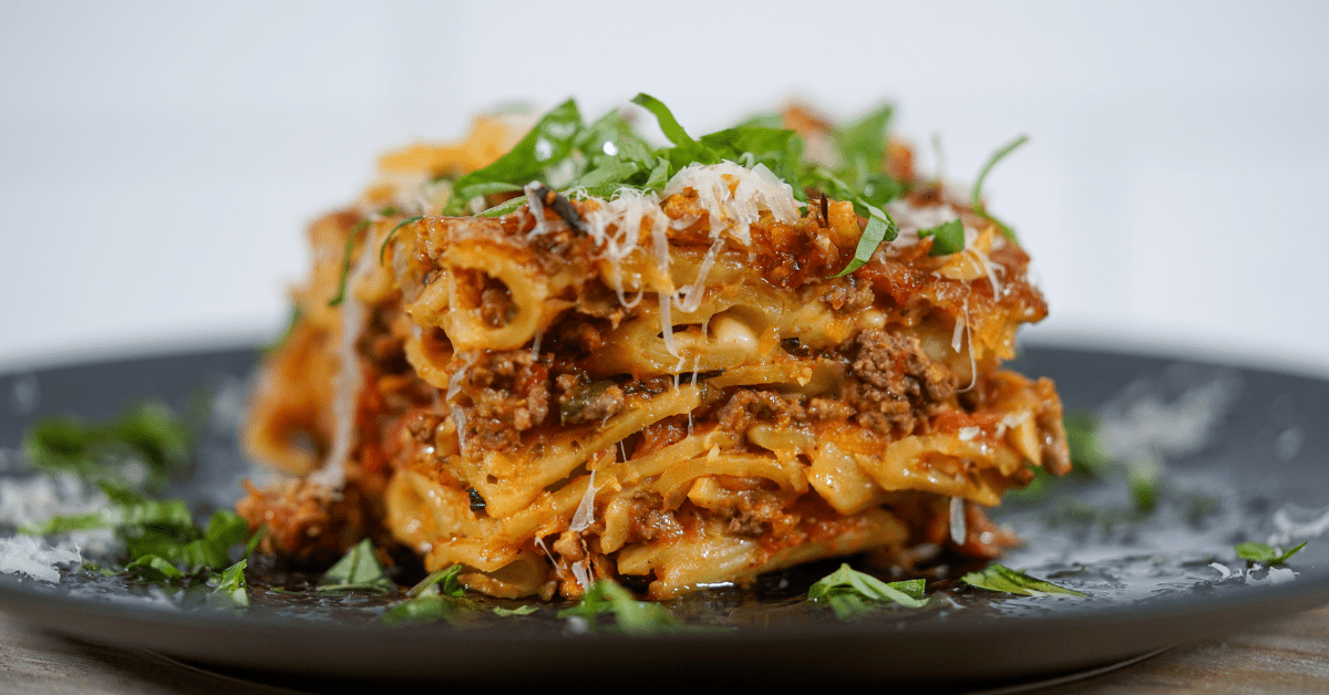 Bolognese Pasta Bake Website