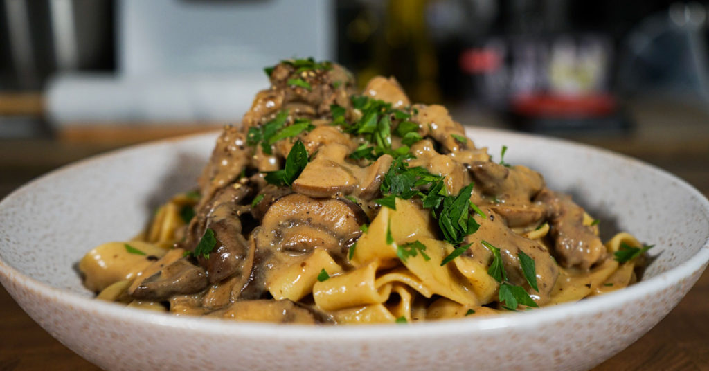 Beef Stroganoff