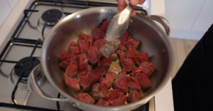 Beef Madras Curry Step 1