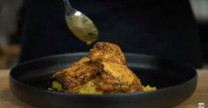 Tandoori Chicken Serving