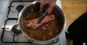 Lamb Shanks Stock