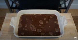 Chocolate Fudge Cake Water