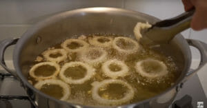 Beer Battered Onion Rings Fry 2