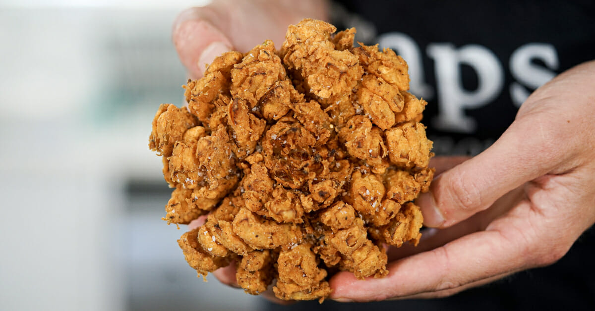 Best Blooming Onion Recipe - How to Make a Blooming Onion