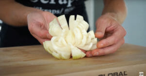 Blooming Onion Slicing