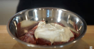 Lamb Rogan Josh Marinating