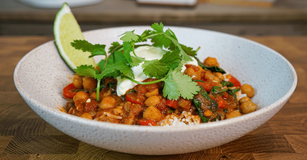 Coconut Chickpea Curry