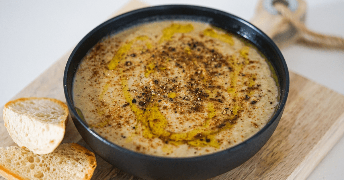 Creamy Garlic Mushroom Soup