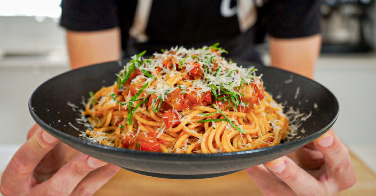 Smoky Tomato Pasta