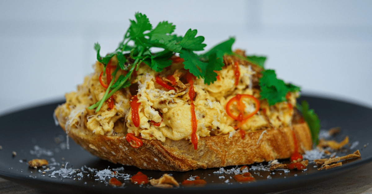 Chilli Scrambled Eggs