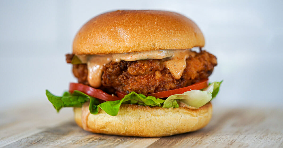 Chicken Fillet Burger (Crispy Buttermilk Fried Chicken Burger