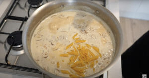 Creamy Garlic Chicken Pasta Cook Pasta