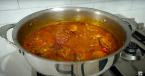 African Chicken Curry Reduce Sauce