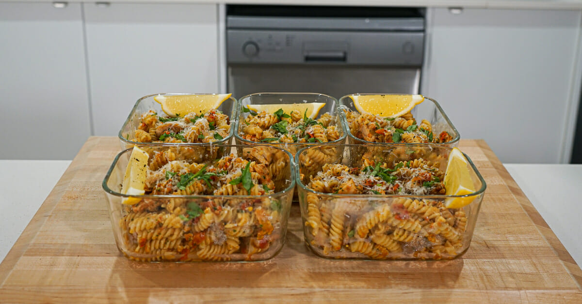 Sun-Dried Tomato Pesto Pasta