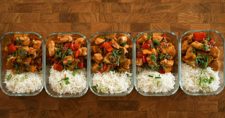 Sweet and Sour Chicken Meal Prep