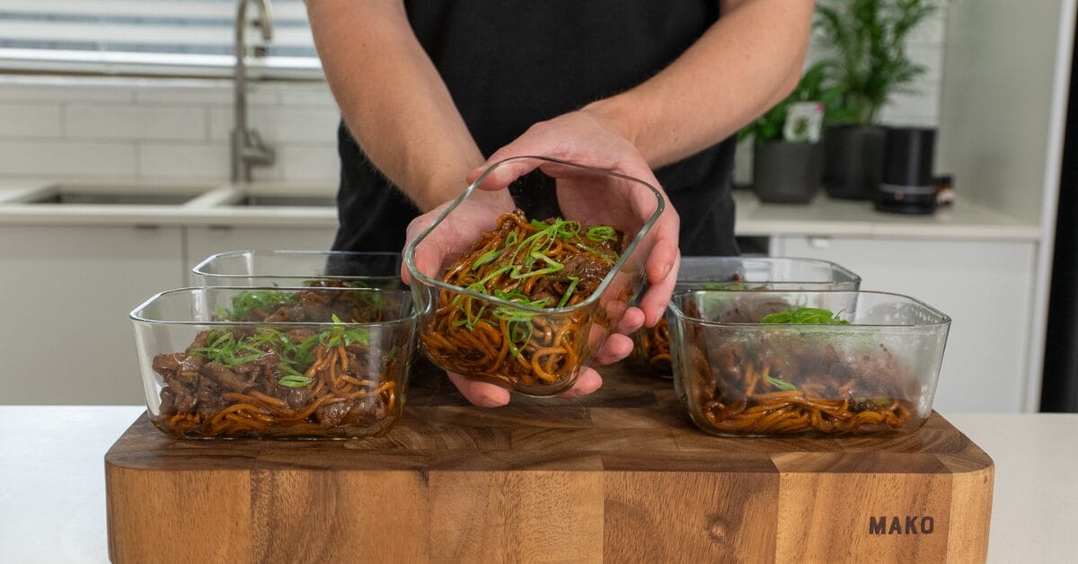 Mongolian Beef Stir Fry Meal Prep