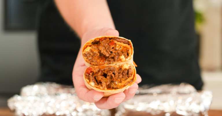 Cheesesteak Burrito Meal Prep