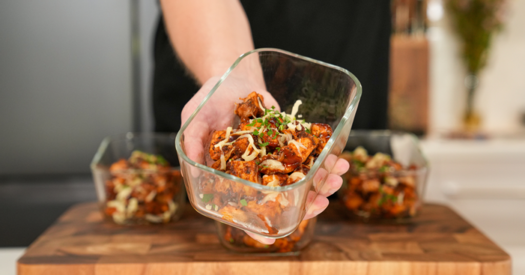 BBQ Chicken Loaded Potatoes #1