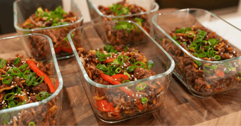 Crispy Beef Stir Fry Meal Prep #2
