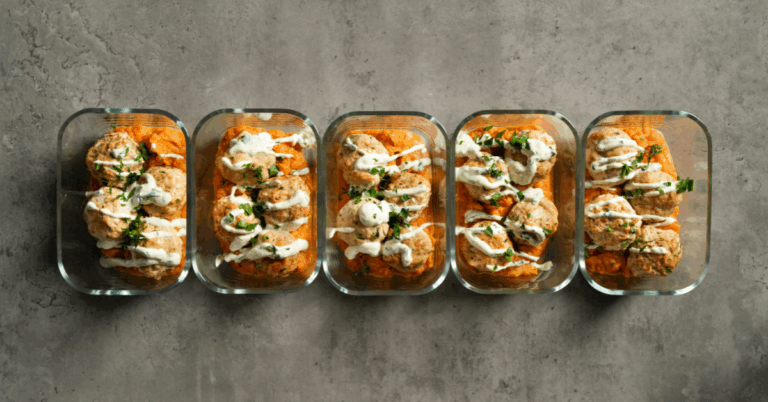 Chicken Meatballs Meal Prep #1