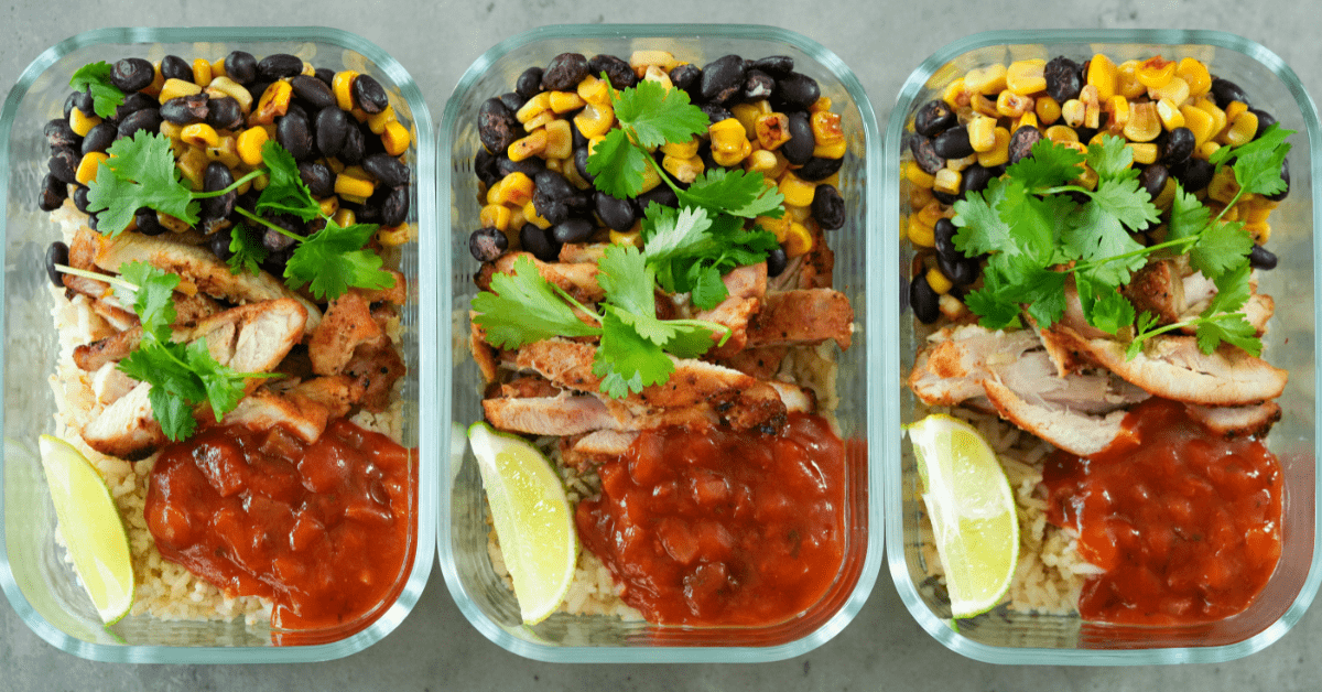 High Protein Chicken Burrito Bowl #2
