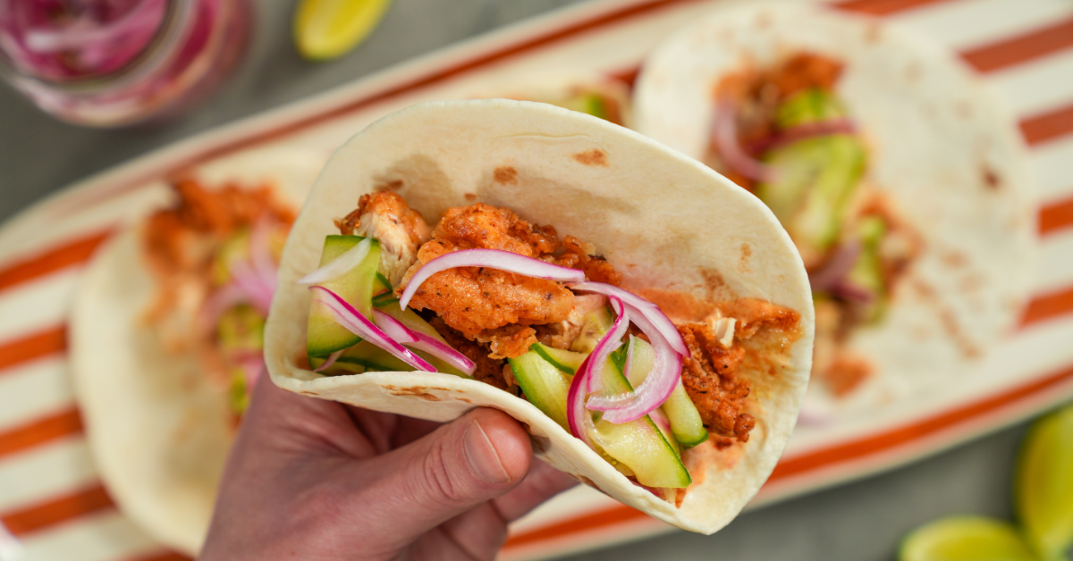Hot Honey Chicken Tacos #1