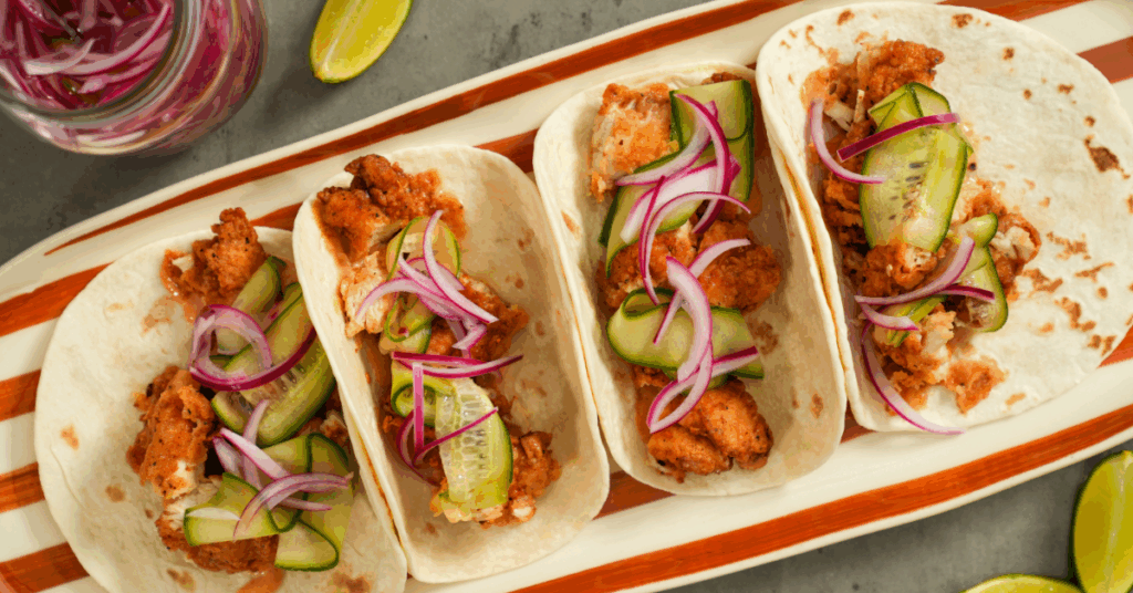 Hot Honey Chicken Tacos #2