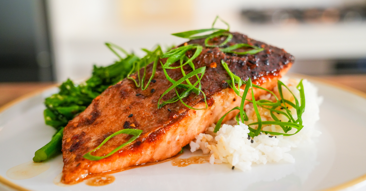 Honey Soy Salmon #2Honey Soy Salmon #2