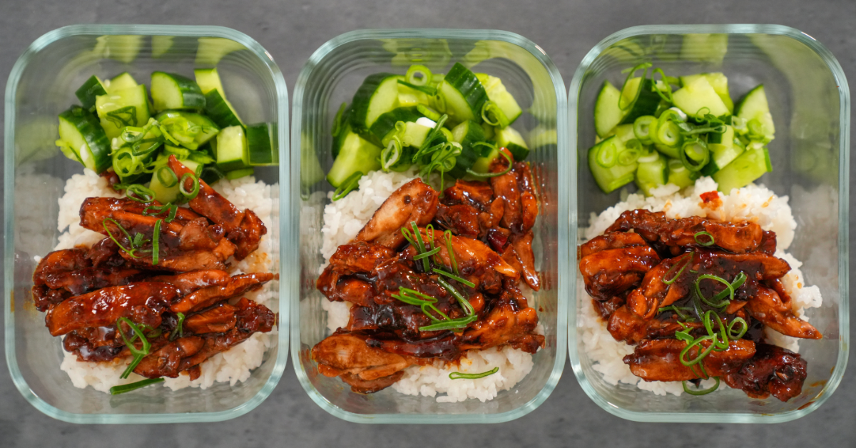 Sweet Chilli Chicken Meal Prep #1