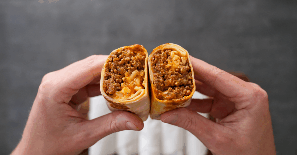 Cheeseburger Wraps Meal Prep