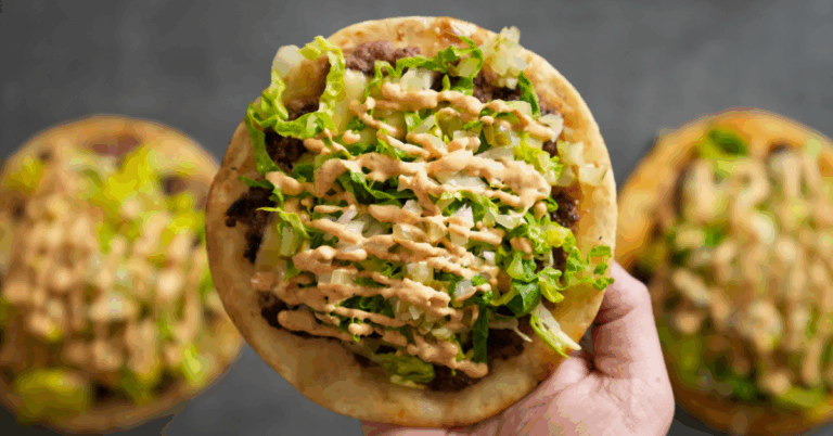 Smashed Burger Tacos #2