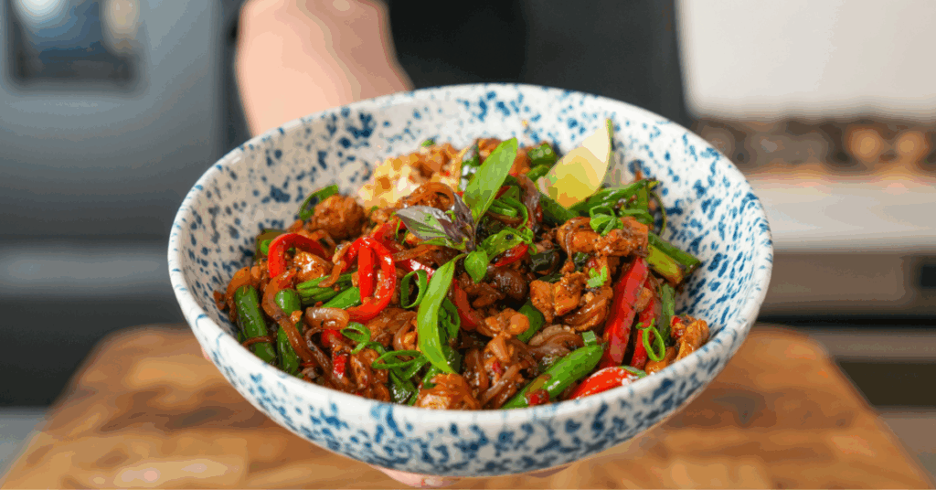 Thai Basil Chicken Stir Fry #1