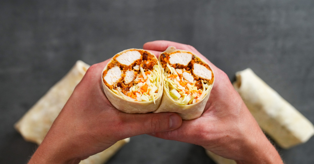 Honey Mustard Chicken Wrap #1