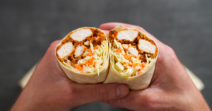Honey Mustard Chicken Wrap #2