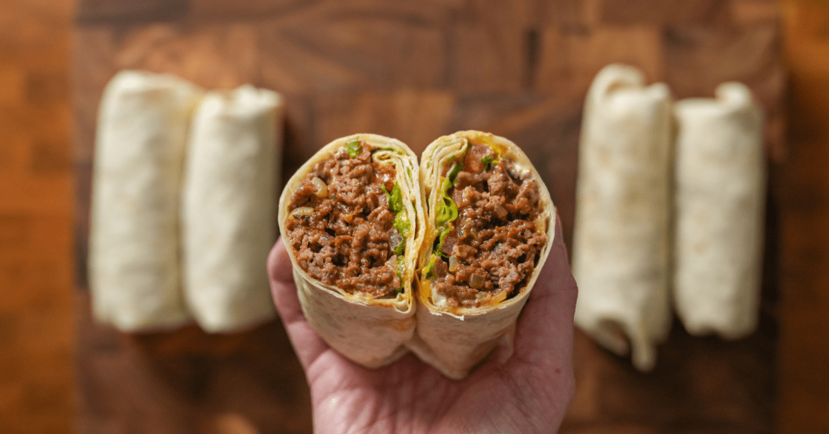 Chopped Cheese Wraps (New York Style)